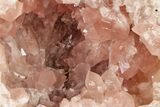 Beautiful, Pink Amethyst Geode Half - Argentina #195360-1
